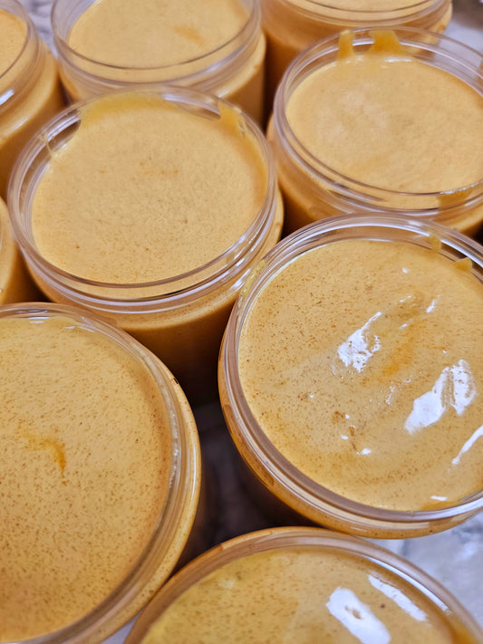 Turmeric/Kojic Acid Brightening Foaming Sugar Scrub- 6 oz