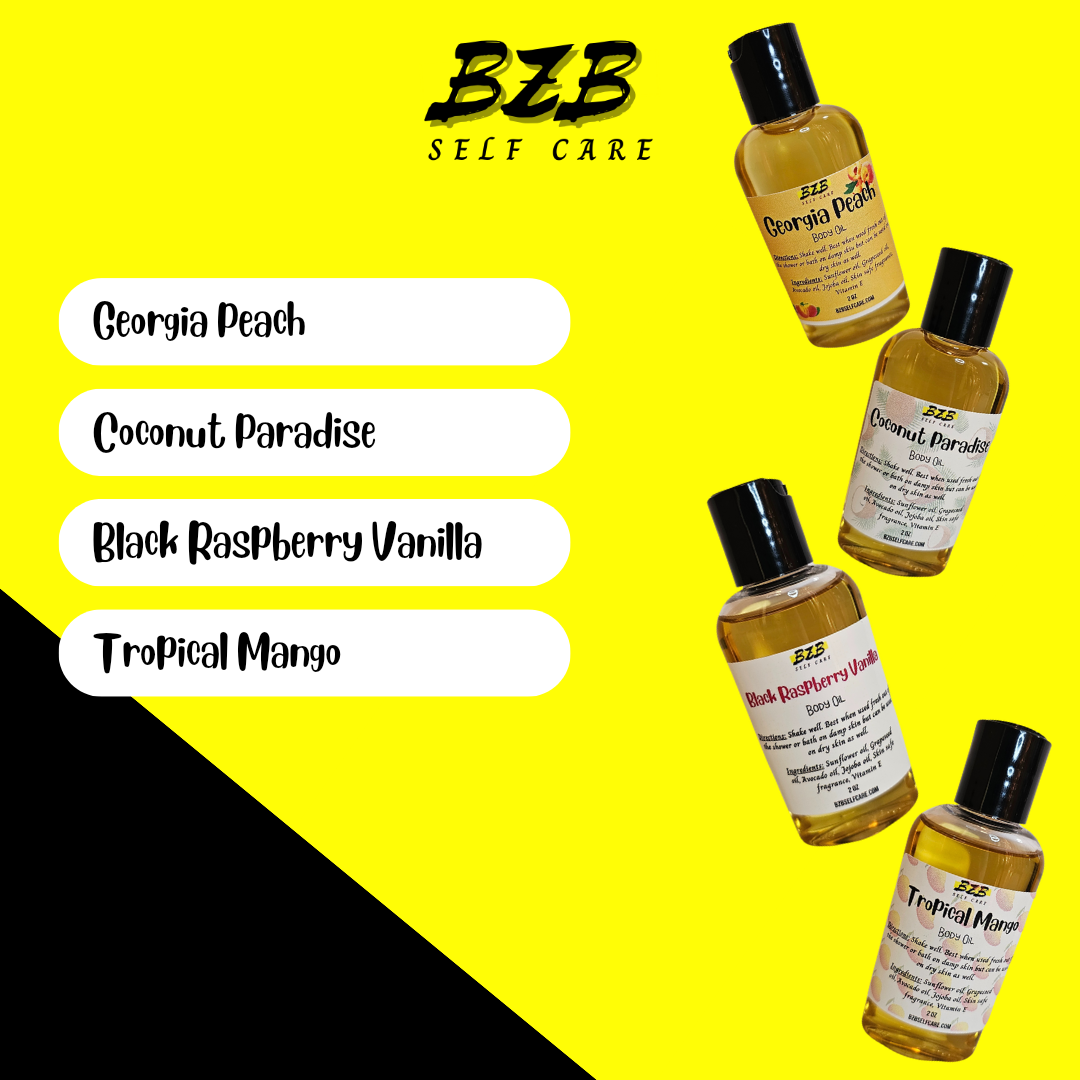 Mini Body Oils BZB Self Care