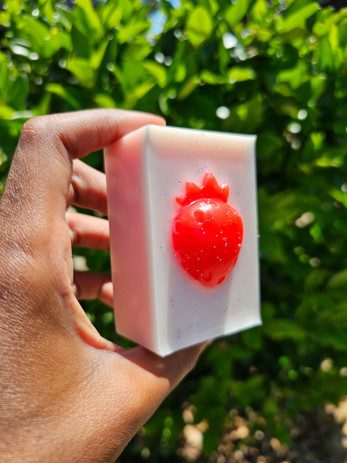 Strawberry Poundcake Soap Bar