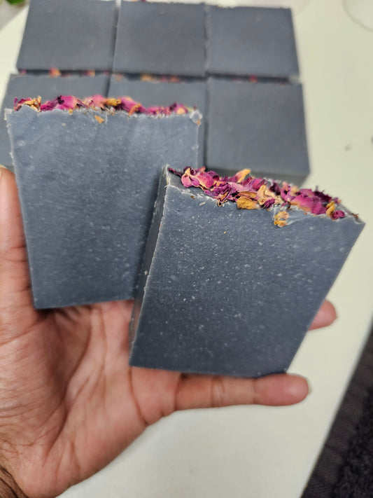 Rose Charcoal Detox Soap Bar